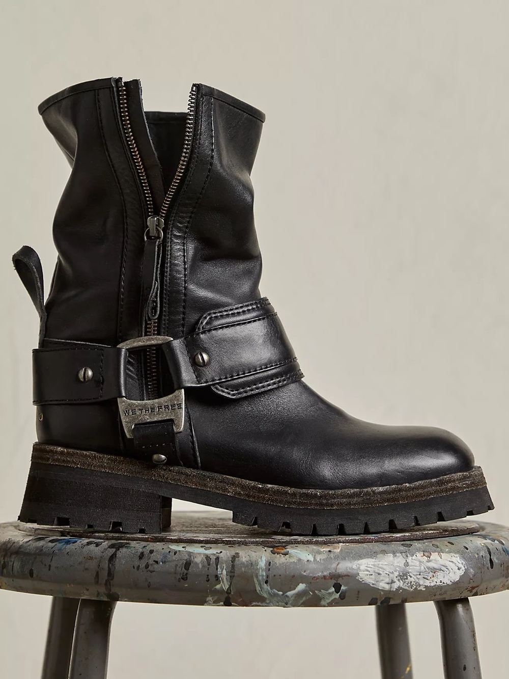 New Free People Roadside Engineer Boots